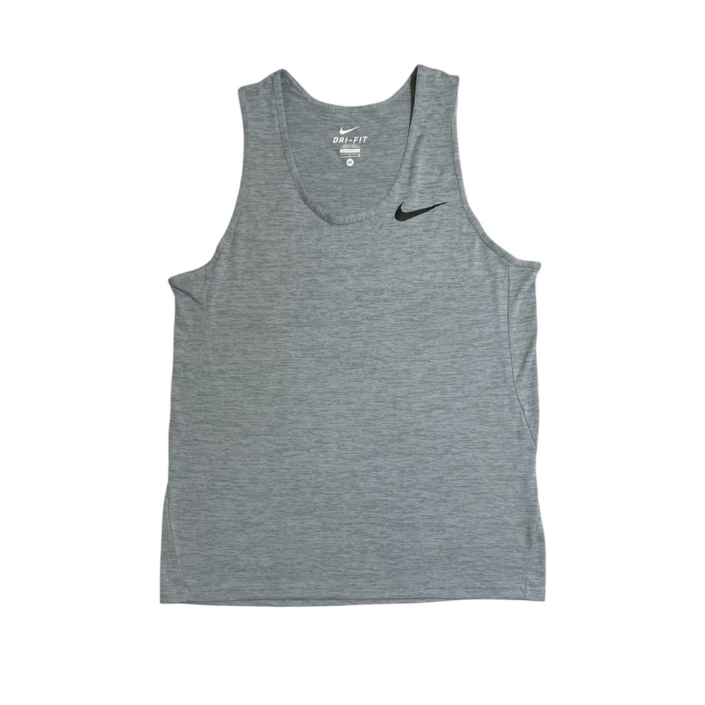Men’s Grey Nike Dri-Fit tank top | Medium